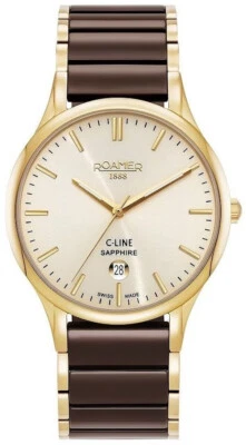 Reloj de cuarzo Roamer C-Line 658833-48-35-63 para hombre Foto 1 de 2