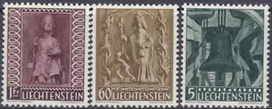 LIECHTENSTEIN Sc# 350-2 CPL MNH - NAVIDAD, MOTIVOS RELIGIOSOS - Imagen 1 de 1