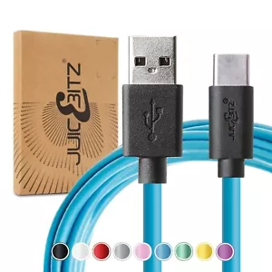 JuicEBitz® Cavo di ricarica rapido lungo da USB-C a USB-A 1m 2m 3m 4m 5m cavo di ricarica - Foto 1 di 82