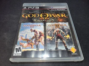 God of War Collection Black Label Playstation 3 PS3 LN disco perfecto COMPLETO-! - Imagen 1 de 3