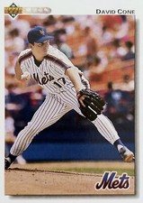 1992 Upper Deck David Cone New York Mets #364 NMMT