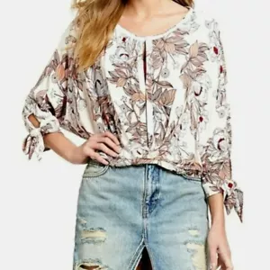 Blusa Free People Keepin On Floral Pequeña - Imagen 1 de 12