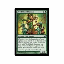 4x Wolf Skull Shaman x4 MTG Morningtide LP