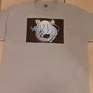 Gray Taurus Zodiac Shirt - Picture 1 of 1