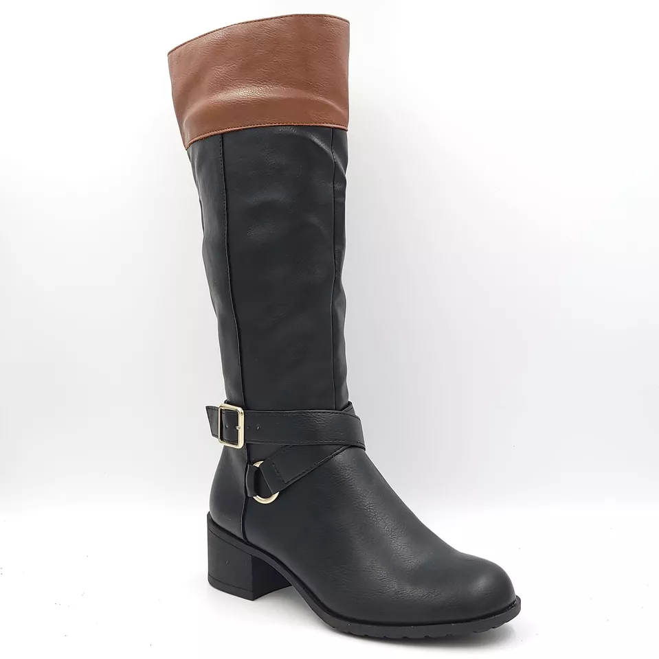 Style&co. Women's Vedaa Boots Black Barrel Size 5 M