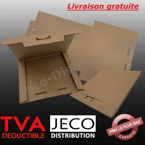 Boites postales extra plates carton 320x320x10mm expédition format lettre suivie - Imagen 1 de 4