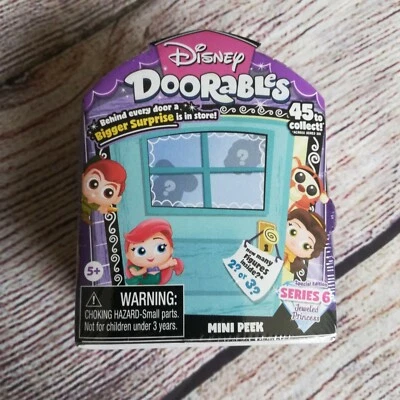 Disney Doorables Series 6 Mini Peek Pack Jeweled Princess Figure NEW - Image 1 of 3