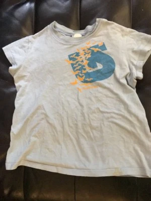 Burton Girls Youth Short Sleeve Logo Graphic T-Shirt X-Large Blue 100% cotton - Image 1 of 4