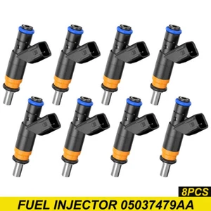 Set of 8 New Fuel Injectors 05037479AA For Dodge Magnum 5.7L 2006-2008 - Picture 1 of 12