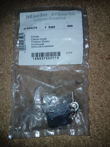 Org. Juego de carbón Miele carbón abrasivo escobillas de carbón para lavadora ET nº 0168937 - Imagen 1 de 2