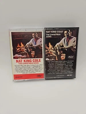 Two tapes, NAT KING COLE THE CHRISTMAS SONG CASSETTE TAPE, Stereo & Dolby HX Pro Foto 1 de 4