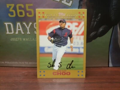 2007 Topps - Gold #343 Shin-Soo Choo /2007 Indians - Image 1 of 2