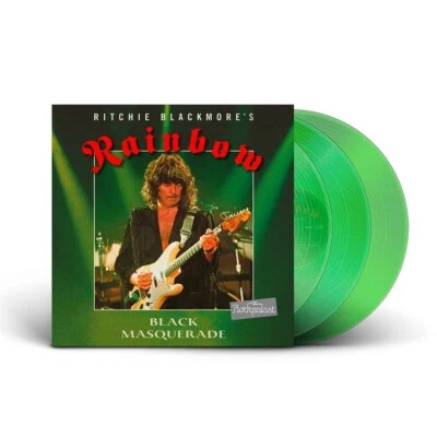 RAINBOW Black Masquerade Green 3-LP Album Colored Vinyl w/gatefold BRAND NEW LP - Image 1 of 4