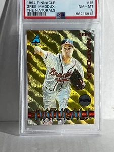 1994 Pinnacle The Naturals Greg Maddux......PSA - Picture 1 of 1