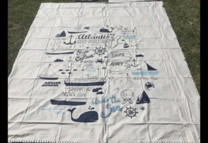 ADAIRS Ships Ahoy Ship Captain Cotton Quilt Cover Set King Single Bed Brand New - Picture 1 of 3