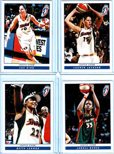 2005 Rittenhouse WNBA 9-Card Lot Seattle Storm Team Set  🏀BIRD🏆JACKSON🥇LENNOX