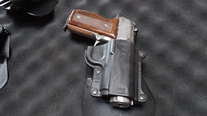 Fobus Kimber KM3 Right Handed Black Paddle Holster - Picture 1 of 4