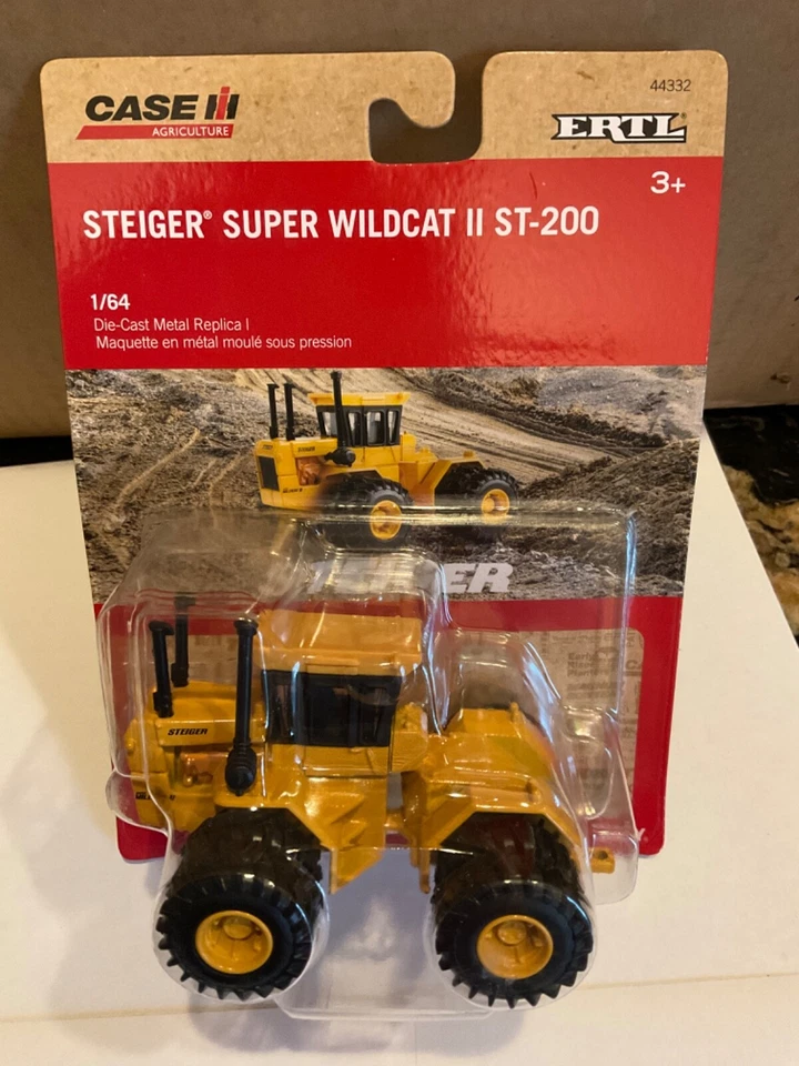 ERTL 1:64 CASE IH Steiger Super Wildcat II ST-200 Tractor  w/  duals - Image 1 of 1