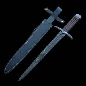 Espada europea vikinga de acero manganeso estilo antiguo Swordier 18,7" - Imagen 1 de 4