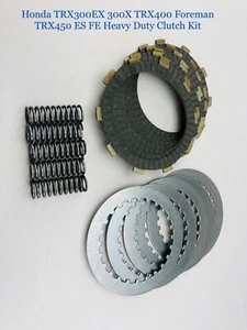 Honda TRX300EX 300X TRX400 Foreman TRX450 ES FE Heavy Duty Clutch Kit, Brand New - Picture 1 of 2