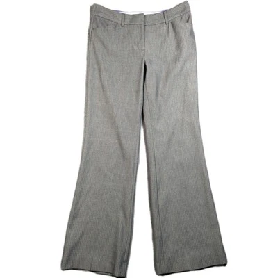 Винтажный VIVIENNE TAM брюки 4 (32 x 32) серый широкие ноги карьера елочка платье брюки - Изображение 1 из 4