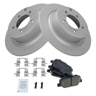 TRQ BKA51662 Disc Brake Kit For Mitsubishi Outlander Sport 2013 Rear 4605A802 - Image 1 of 4