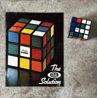 1980 Rubiks Cube Puzzle an Introduction & Solution Book and Rubiks Revenge Cube - Image 1 of 4