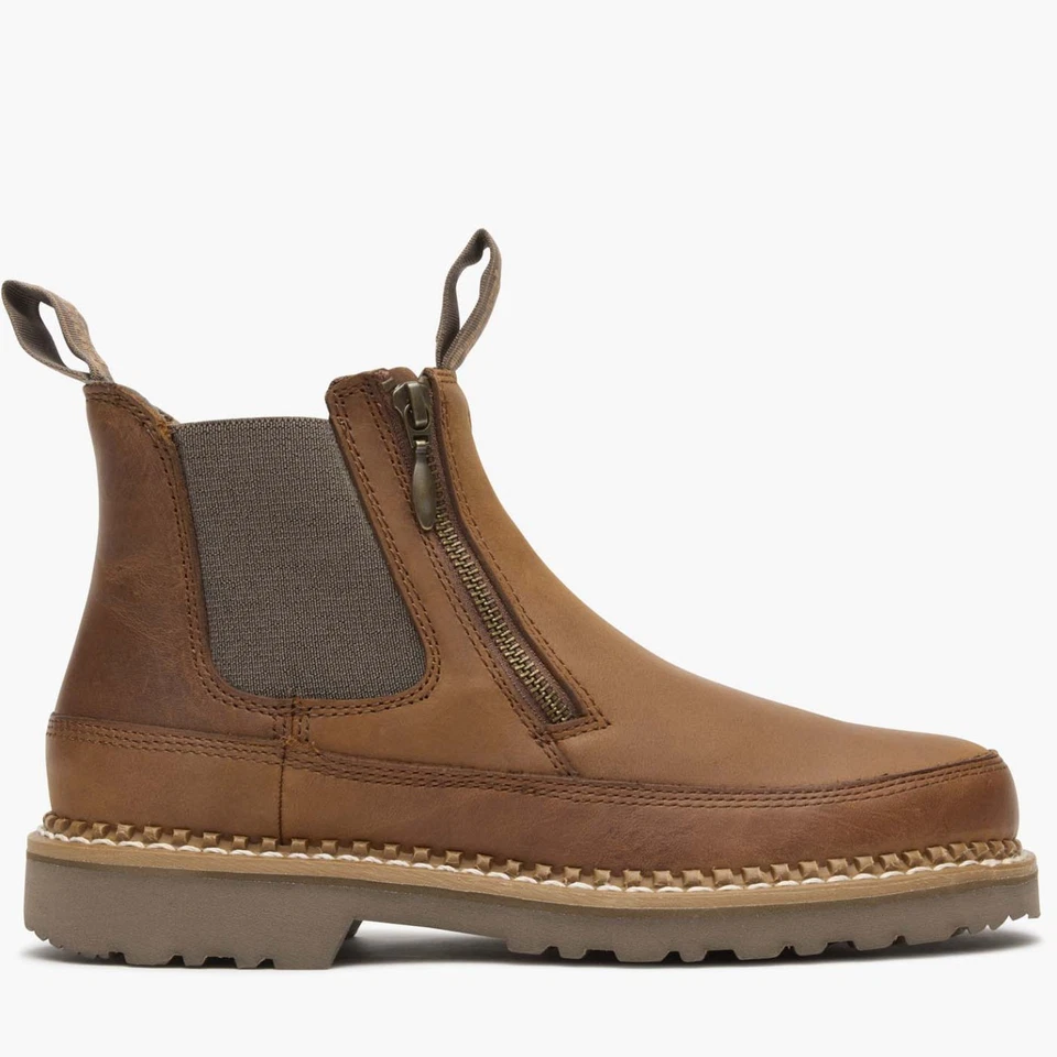 Georgia Boot Women's GB00507 Side Zip Chelsea Romeo Boots | Durable Work Shoes - Image 1 of 4