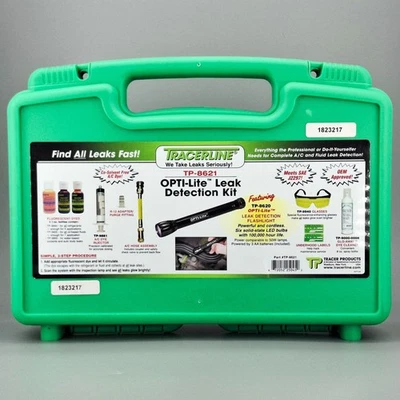 Tracerline TP-8621 OPTI-Lite Leak Detection Kit with 5 Extra Bottles of Dye - Image 1 of 4