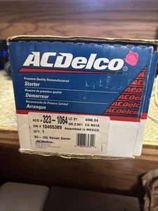 Acdelco 323-1064 Starter ( No Core Charge) - Bild 1 von 3