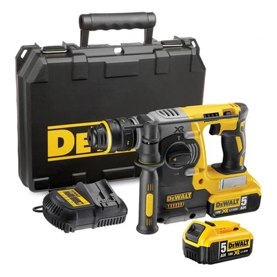 DeWALT DCH273P2-GB 18v Brushless SDS Hammer 2x 5Ah Batts - Image 1 of 4