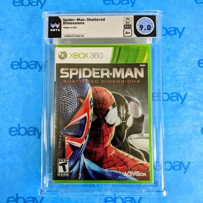 🕷️NEW Spider-Man: Shattered Dimensions for Xbox 360 ~ WATA Graded 9.0 A+ SEALED - Image 1 of 4