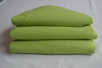 15 Yard Plain Lime Green Fabric 100%Cotton Fabric NO TARRIF CHARGES 100%✅ ZK_73 - Image 1 of 4