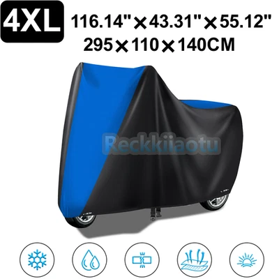 For BMW K1200 LT K1600 GTL Motorcycle Cover Outdoor Dust Waterproof Storage 4XL - Image 1 of 4