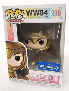 Funko Pop! Vinyl: Wonder Woman Golden Armor WW84 #330 - Picture 1 of 7