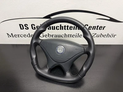 Orig. Mercedes SLK R170 R129 Mopf Lederlenkrad Lenkrad A1704600803 Schwarz - Bild 1 von 4