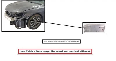 SOPORTE REFUERZO DELANTERO CONDUCTOR SOLO MERCEDES-BENZ GLA250 2016 Foto 1 de 4