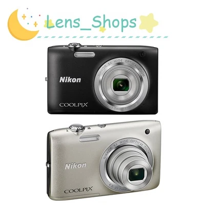 Nikon COOLPIX S2800 CCD Digital Camera 20MP 5x optical zoom,Red-Eye Reduction - Image 1 of 4