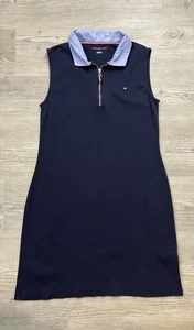 Tommy Hilfiger Tankkleid mit Frontreißverschluss und Kragen Damen Größe M - Bild 1 von 8