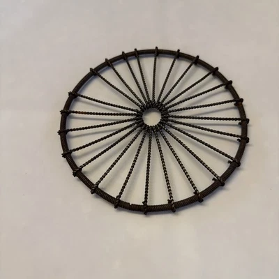 Antiguo Estante de Enfriamiento de Placa Caliente de Alambre de Metal Primitivo Granja Rústica Foto 1 de 4