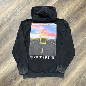Sudadera con capucha National Geographic Coordinates Sunset talla M lavado ácido - Imagen 1 de 3
