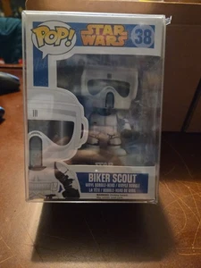 Funko Pop! Vinilo: Star Wars - Biker Scout #38 - Imagen 1 de 6