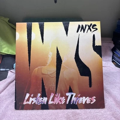 Vintage 1985 INXS "Listen Like Thieves" Vinyl Record LP Atlantic Records 81277 - Image 1 of 4