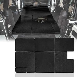 Colchón de dormir negro portátil cama de camping para Jeep Wrangler JKU 2007-2018 - Imagen 1 de 7