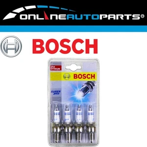 Bosch Spark Plug Set for Holden Rodeo TFR30 2.2L C22NE 1998~2003 4cyl Engine - Picture 1 of 1