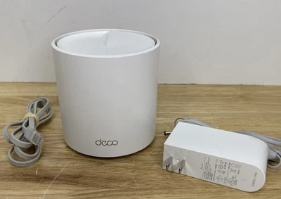 TP-Link Deco W6000 V.2.60 AX3000 Wi-Fi 6 Mesh System With Power Cord White - Image 1 of 4
