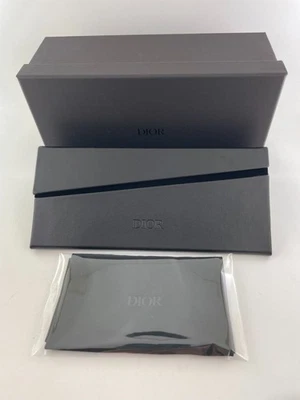 Dior Luxury Sunglasses Hard Case With Box. Cloths. Black. 100% New  Authentic - Image 1 of 4
