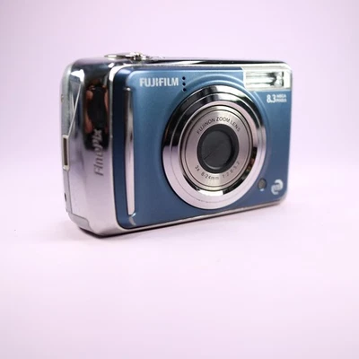Fujifilm Digital Camera FinePix A800 8.3MP Blue Tested - Image 1 of 4