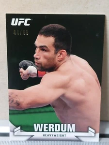 Fabricio Werdum #41 2013 Topps UFC Knockout Green #44/88 - Picture 1 of 2