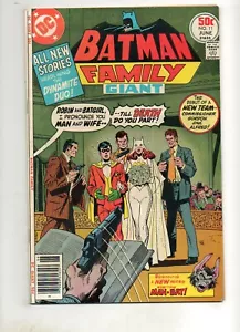 Batman Family #11 MAN-BAT por MARSHALL ROGERS BATGIRL/ROBIN WEDDING NM- 9.2 6 1 9 - Imagen 1 de 2